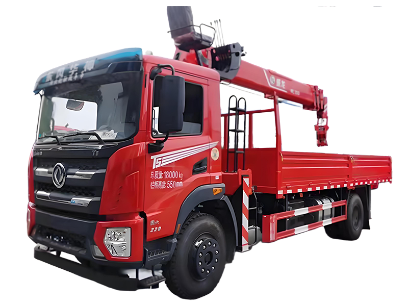 Dongfeng DV5 8tons 10tons رافعة شاحنة رافعة مركبة رافعة مثبتة على شاحنة