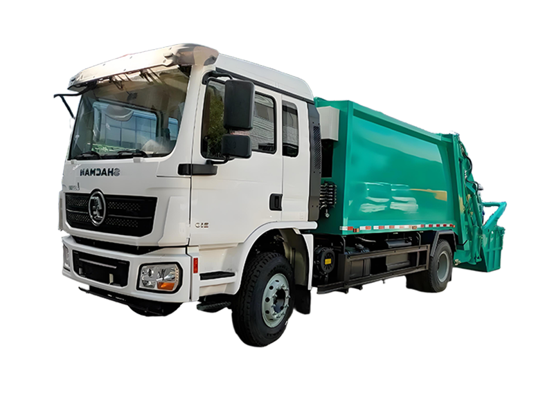 14CBM شاكمان L3000 شاحنة ضغط القمامة