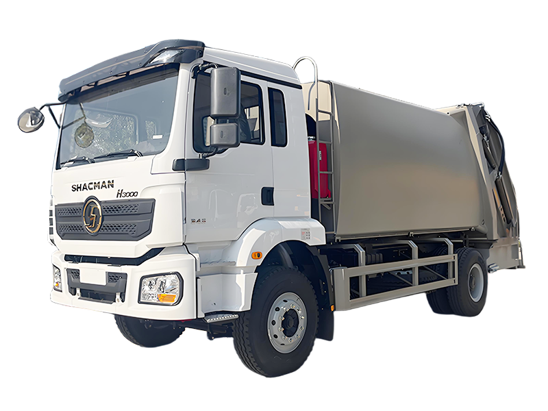 12-14CBM شاكمان H3000 شاحنة ضغط القمامة شاكمان شاحنة ضغط القمامة الهيدروليكية (14 Cbm) جين