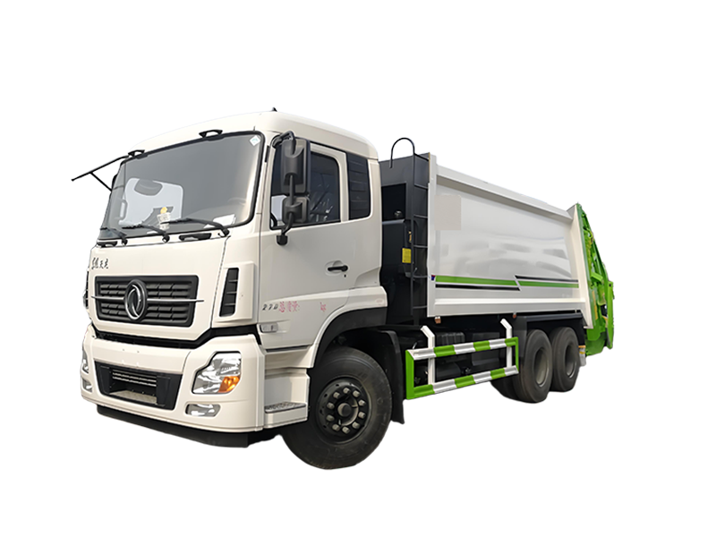 16-18CBM DONGFENG TIANLONG شاحنة ضاغطة القمامة