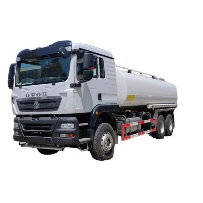 CNHTC HOWO6 &times; 4 25000L شاحنة خزان توصيل الوقود