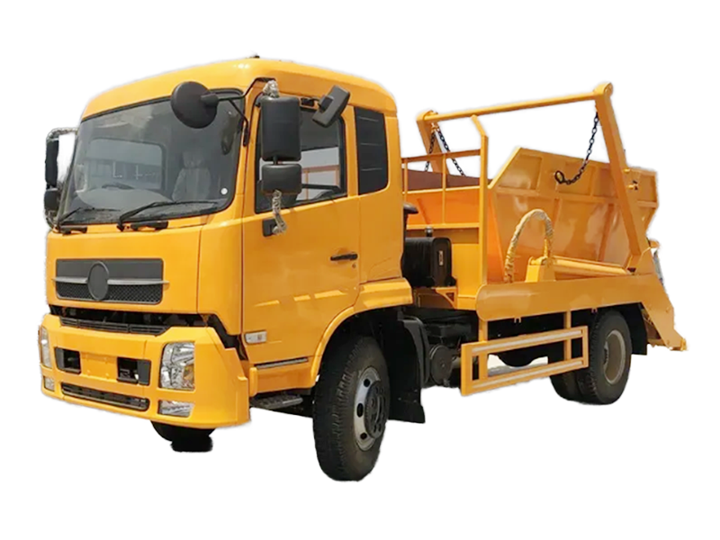 الصين تشنغلي مصنع OEM 10m&sup3; سوينغ ذراع لفة قبالة شاحنة القمامة الخلفية محملة وتخطي السفينة  4x2