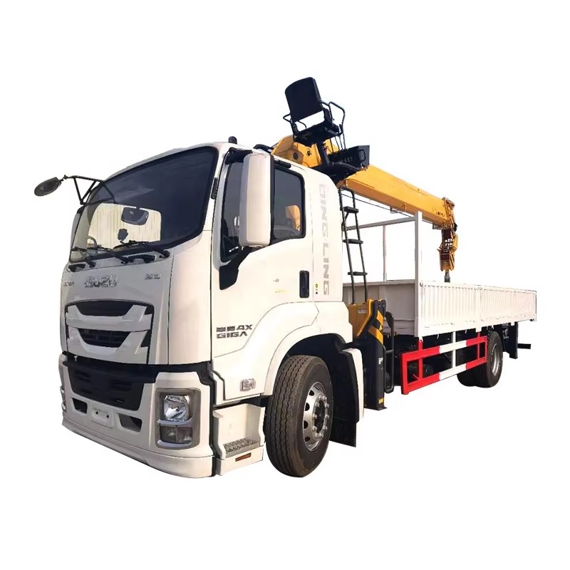1SUZU GIGA 10Ton شاحنة رافعة هيدروليكية بوم رافعة شاحنة لرفع الوزن