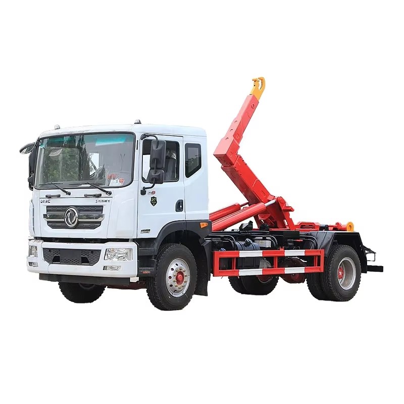 Dongfeng مخصصة 14 طن 16 طن 18 طن نوع السيارات لفة قبالة جمع القمامة شاحنة خطاف ذراع رفع G
