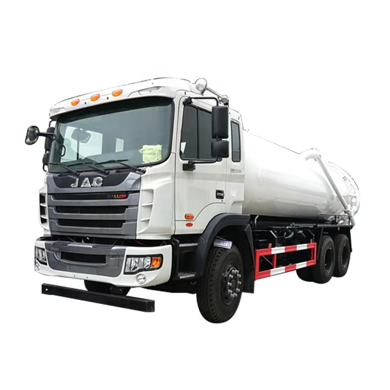 JAC 22000L شاحنة امتصاص الصرف الصحي 6x4 شاحنة ناقلة امتصاص الصرف الصحي عالية الضغط في دبي
