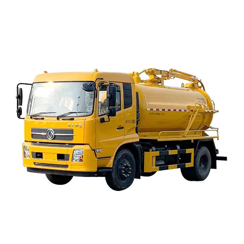 Dongfeng KR 4x2 شاحنة امتصاص الصرف الصحي 15 CBM شاحنة الصرف الصحي الفراغية