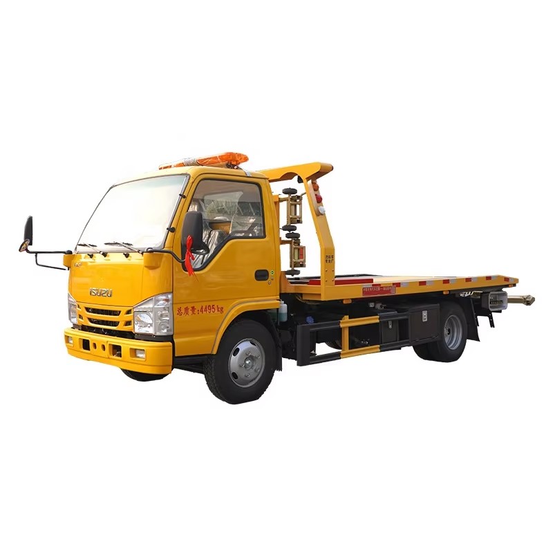 1SUZU ELF 4x2 شاحنة سحب شاحنة سحب شاحنة سحب الطرق الصغيرة لإنقاذ المركبات