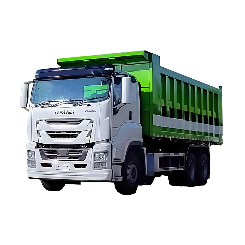 1SUZU GIGA 20Ton 30Ton الهيدروليكية رفع شاحنة مقلبة 6x4 شاحنة مقلبة لبناء الطرق
