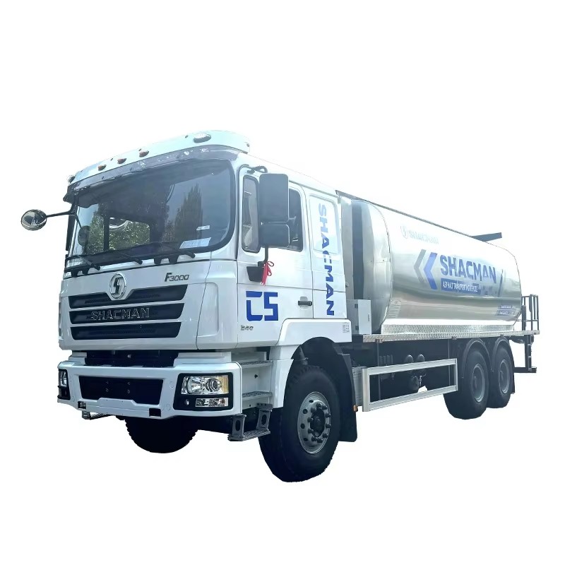 شاكمان F3000 ثقيلة 6x4 الطرق آلات البناء 9CBM الأسفلت رش البيتومين موزع Truc