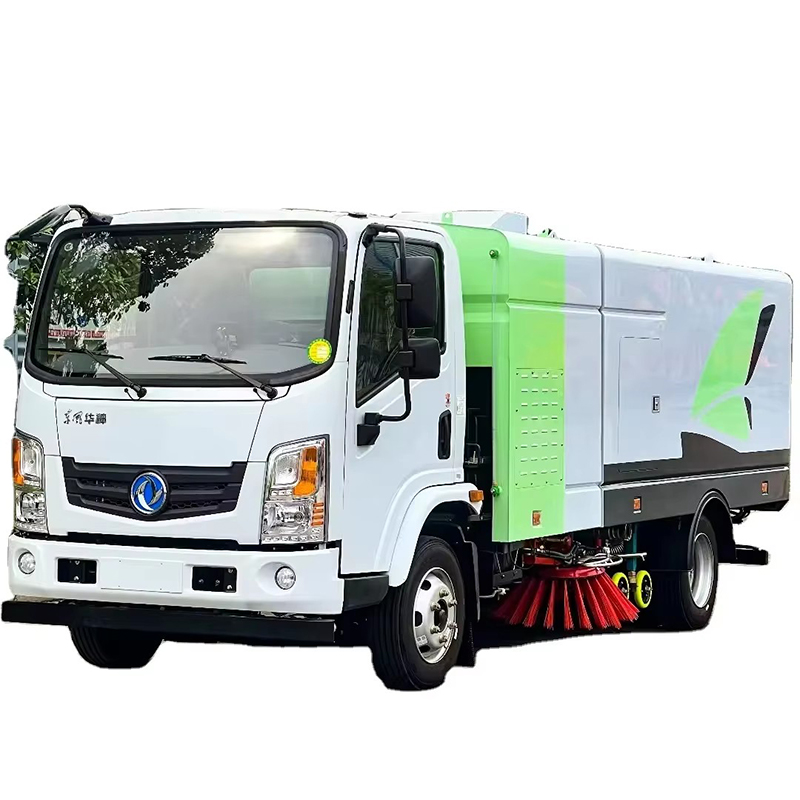 خدمة جيدة كهربائية نقية دونغفنغ 4X2 نقية مسح نوع الشارع آلة مسح الطرق الكهربائية Cleanin