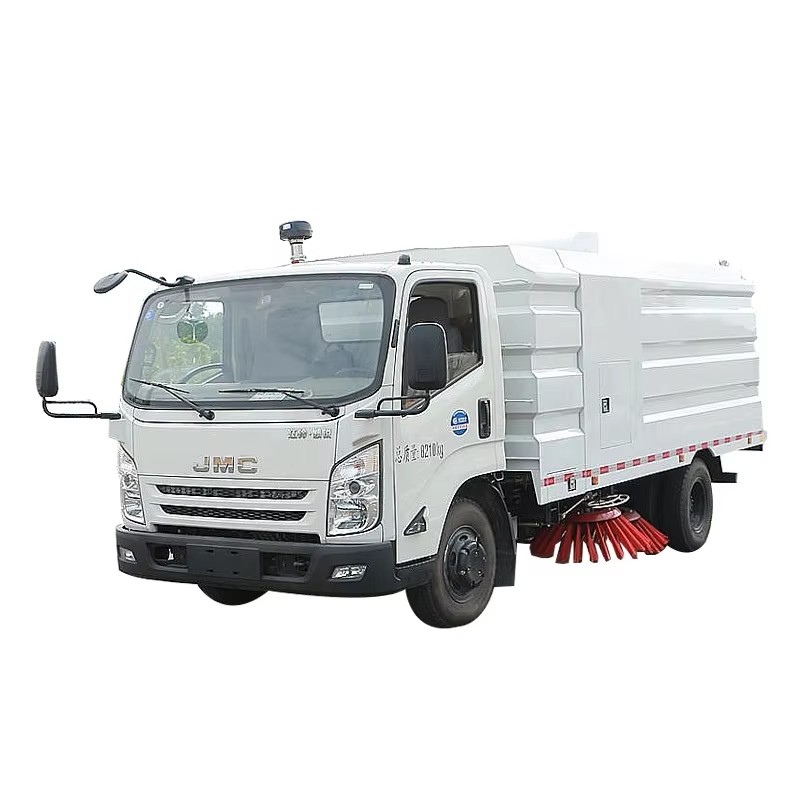 JMC عالية الضغط الفراغ الشاحنة مسحة الطرق 4000L الشارع تنظيف شاحنة امتصاص لشارع المدينة و