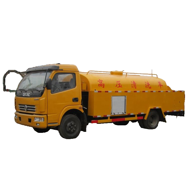 DFAC 4x2 Dongfeng 8000 لتر شاحنات تنظيف الصرف الصحي والتجريف
