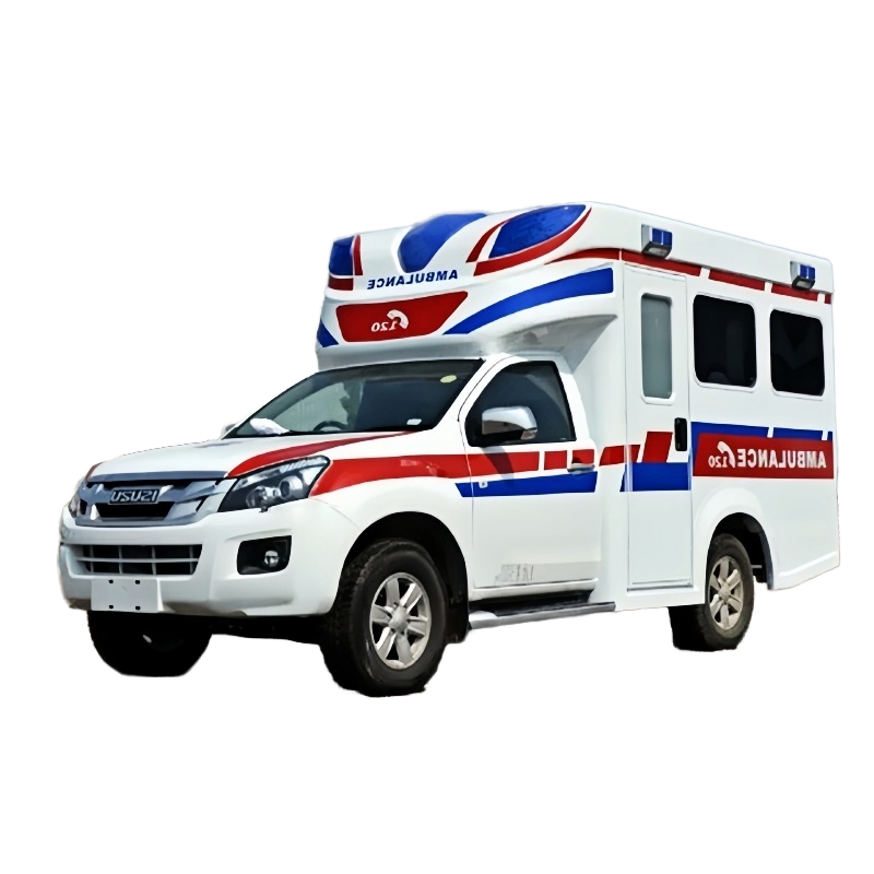 جديد 1SUZU بيكاب 4x4 سيارة الإسعاف يورو 3 الانبعاثات ناقل نقل تلقائي البنزين مدعوم 141hp 6-perso