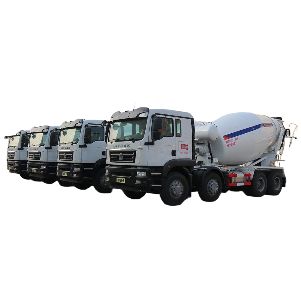 مصنع مباشر SITRAK 8X4 12m&sup3; خزان خلط الخرسانة خلاط الخرسانة المركزي