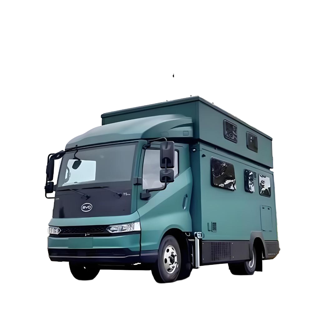 العلامة التجارية الشهيرة BYD الهجينة RV قافلة مخيم مقطورة متنقلة المنزل سيارة للتصدير