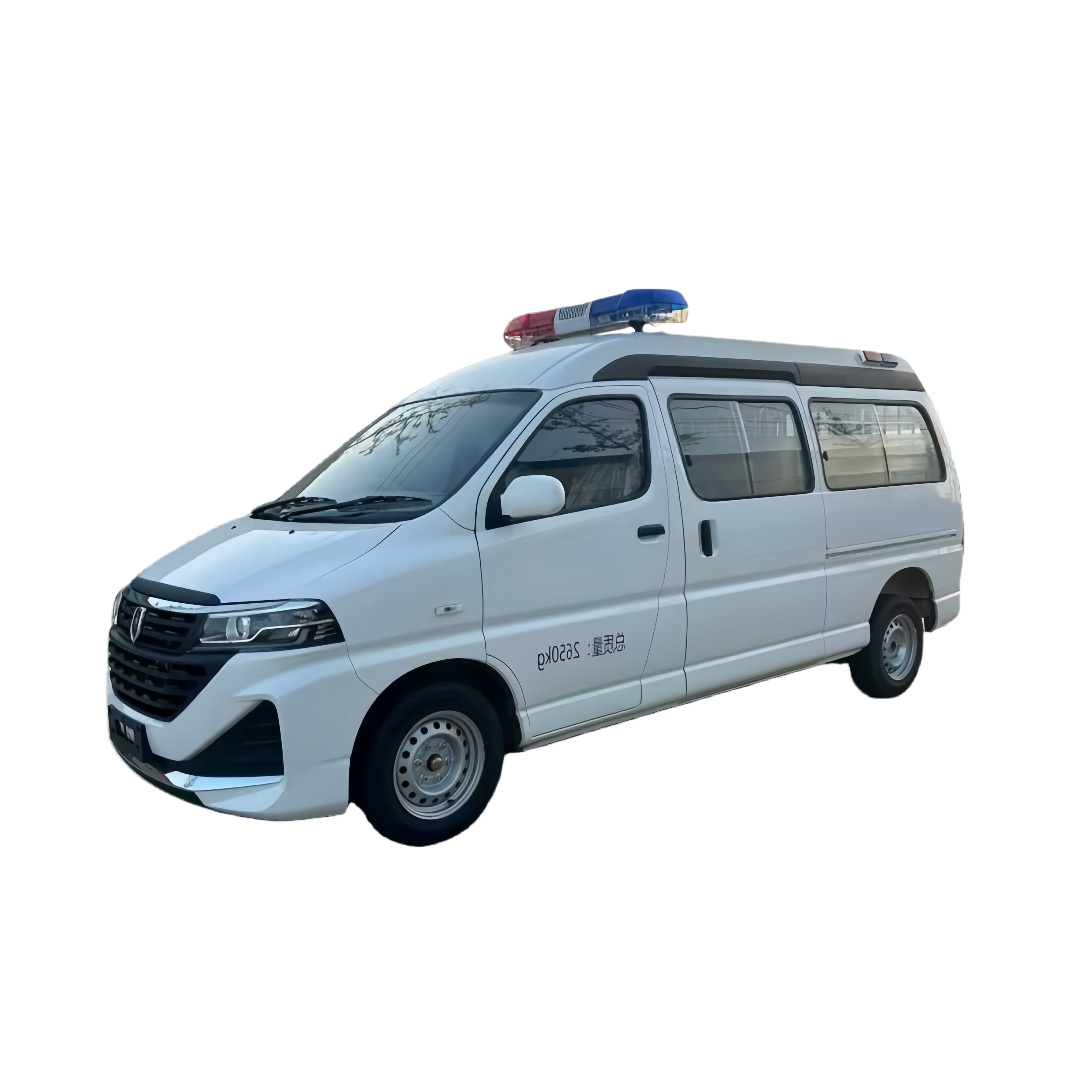مركبة نقل السجناء عالية الأمن جينبي ، شاحنة السجن الآمنة لمكافحة الهروب مع CCTV و Restr