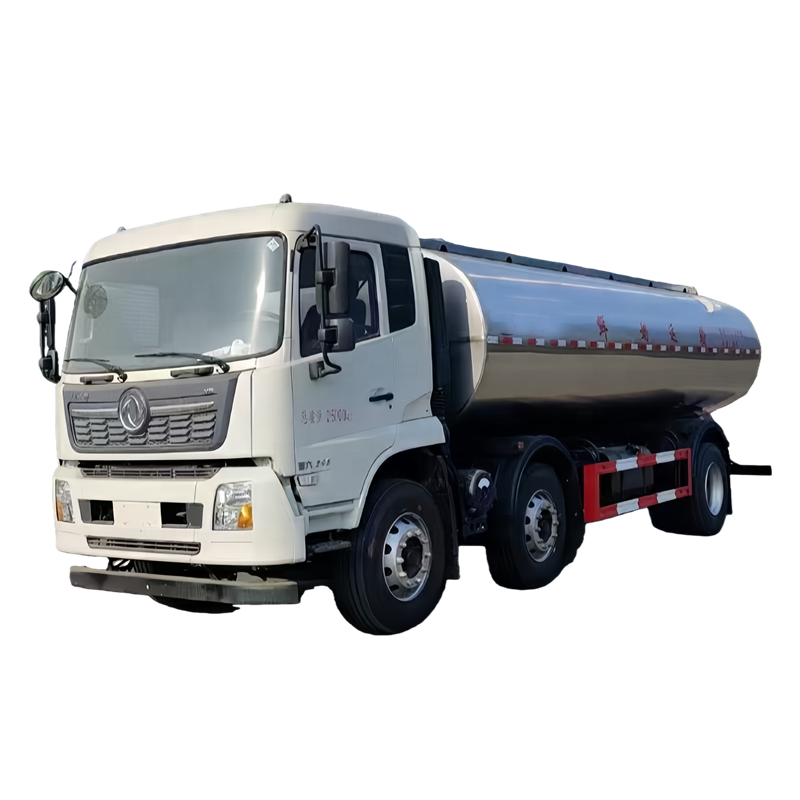 Dongfeng 6X2 شاحنة ناقلة الحليب 18m&sup3; 20m&sup3; شاحنة نقل الحليب 18000L شاحنة تحميل الحليب لسال