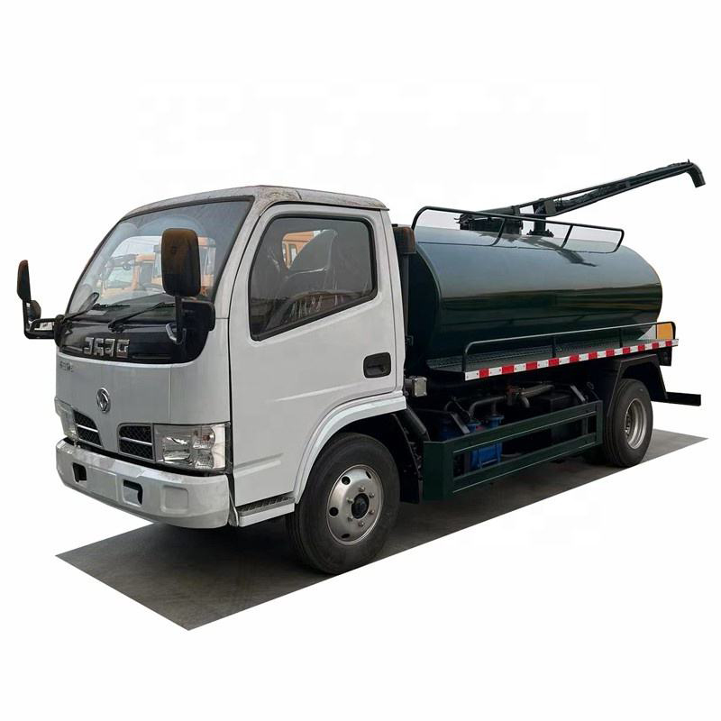 الصين دونغفينغ 3000l براز شاحنة امتصاص 4x2 3CBM فراغ شاحنة تنظيف ناقلة