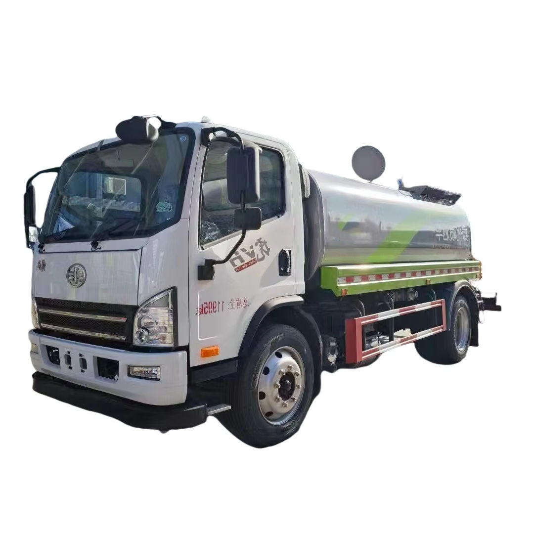 فاو 4X2 10000L شاحنة رش لمياه الشرب شاحنات ناقلات تستخدم للحد من الغبار على البناء