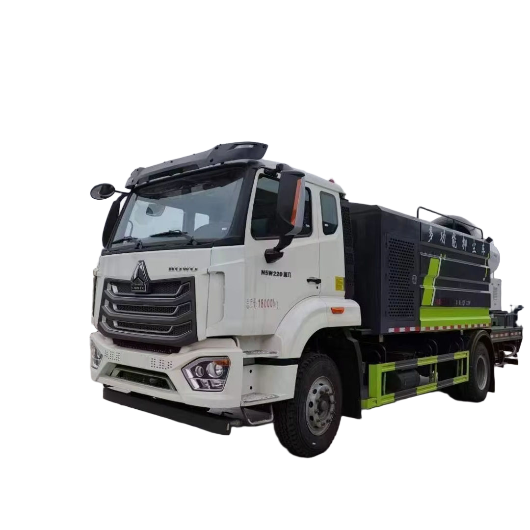 Sinotruk HOWO 12 م&sup3; شاحنة ثقيلة دليل جديد البخار رش لقمع الغبار منجم الديزل دو