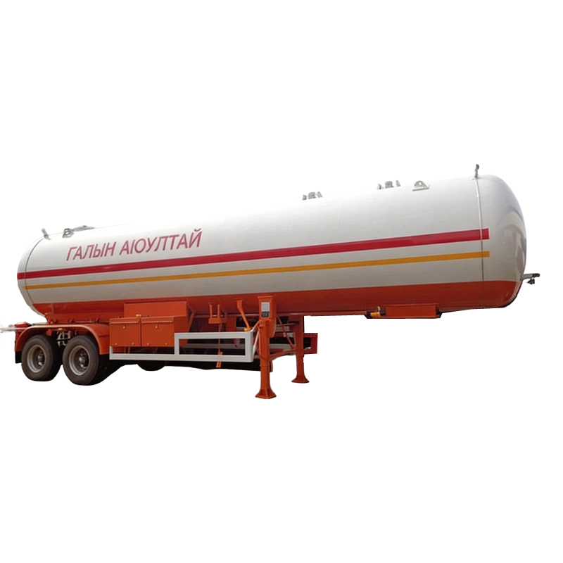 50000L 20Ton غاز البروبان TransportTank نصف مقطورة