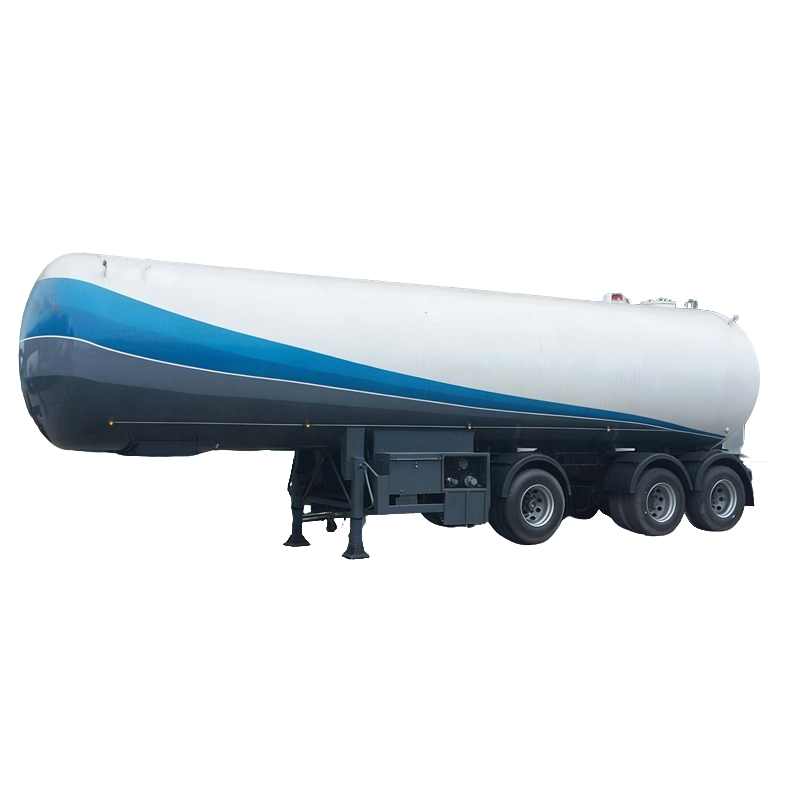 56000L 14000Gallon LP خزان الغاز SemiTrailer