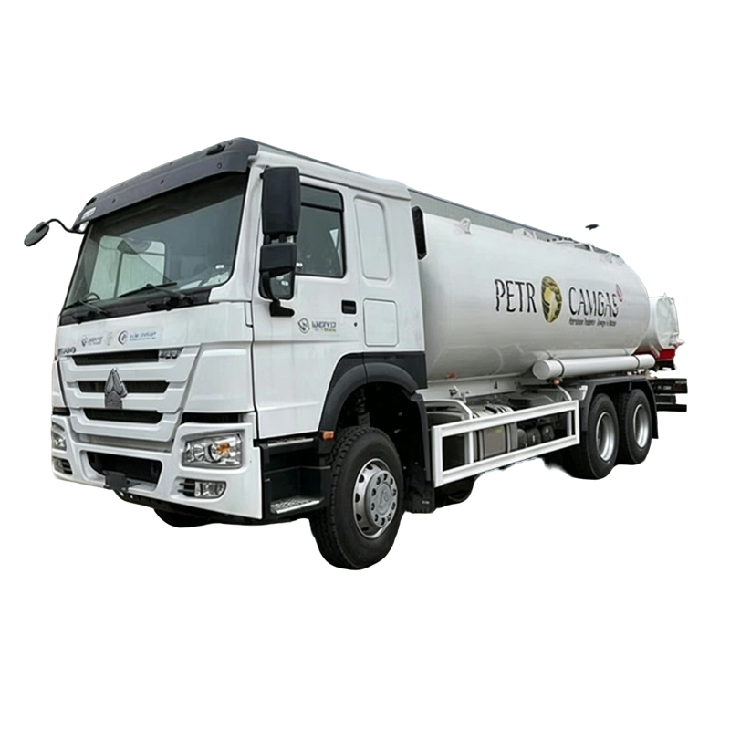 SINOTRUK HOWO 20000 لتر LPGBobtail شاحنة