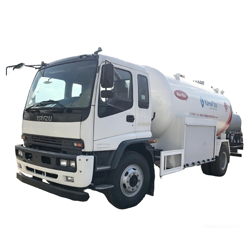 15 متر مكعب ISUZU LPG غاز ملء شاحنة ناقلة