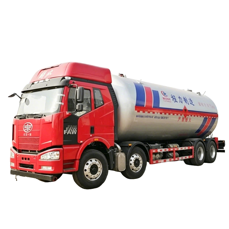 35000Liter FAW غاز المسال السائل النقل شاحنة ناقلة