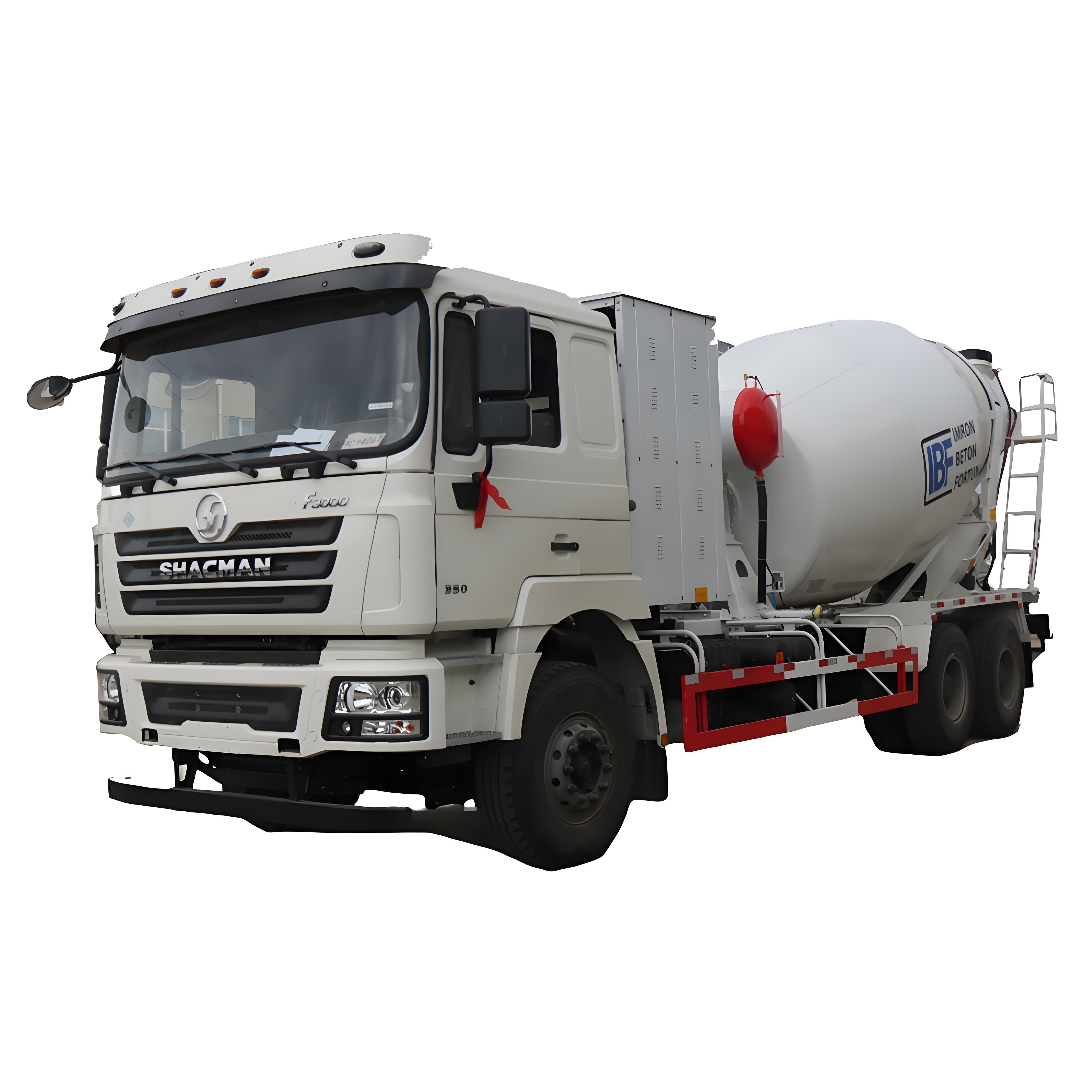 شاكمان CNG خلاط الأسمنت شاحنة 8cbm 10 12 متر مكعب خلاط الأسمنت المحمول محرك الديزل الخرسانة Mi