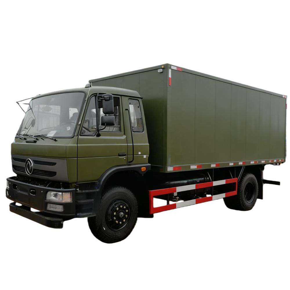 4X4 صندوق شاحنة دونغفينغ الديزل ، العلامة التجارية الجديدة ، اليورو الثالث ، قدرة التحميل 10Tons ، ا
